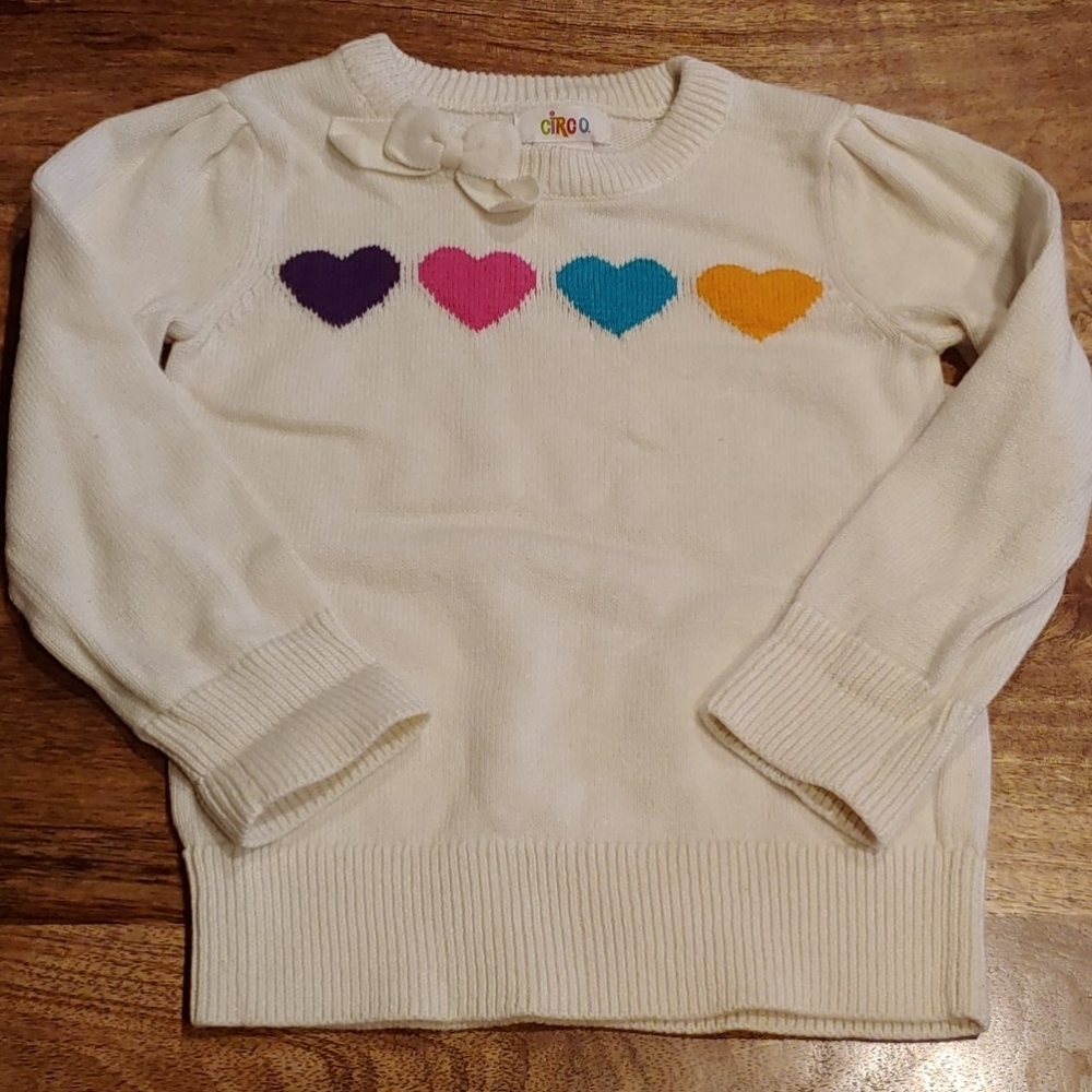 Circo Heart Sweater Size 3T